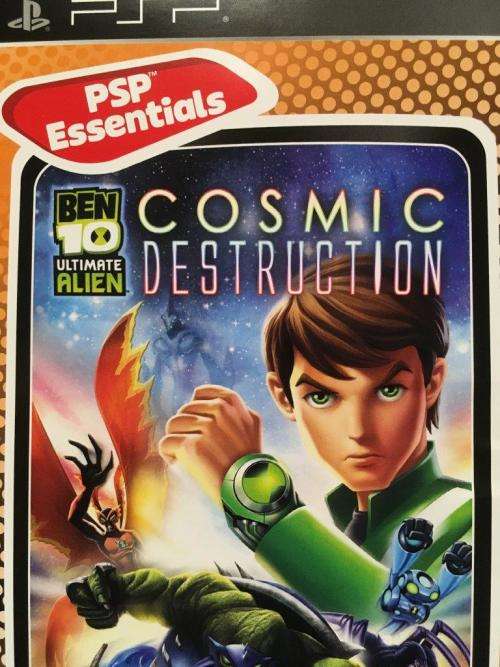 PSP - Ben 10 Ultimate Alien - Cosmic Destruction - PSP Essentials