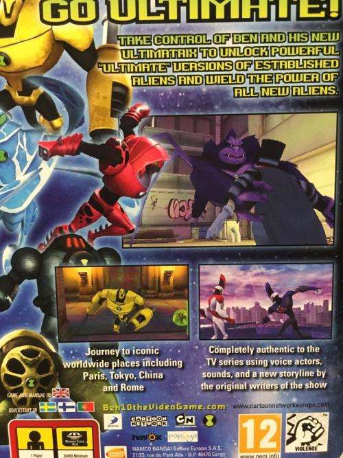 PSP - Ben 10 Ultimate Alien - Cosmic Destruction - PSP Essentials