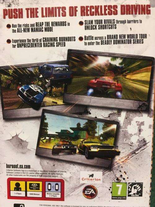 PSP - Burnout Dominator - PSP Essentials