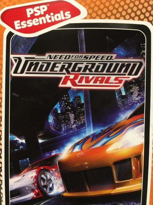 PSP - Need For Speed Underground Rivals - PSP Essentials