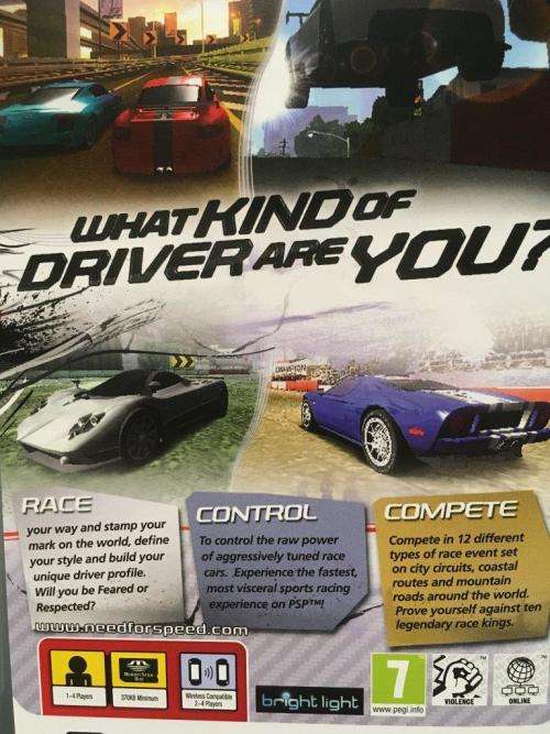 PSP - Need For Speed Shift - PSP Essentials