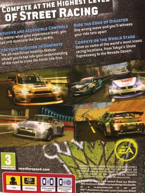 PSP - Need For Speed Prostreet