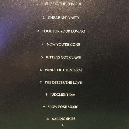 CD - Whitesnake - Slip Of The Tongue
