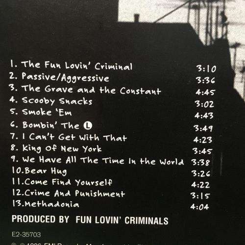 CD - Fun Lovin` Criminals - Come Find Yourself