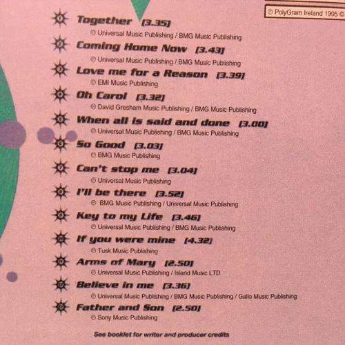 CD - Boyzone - Said And Done