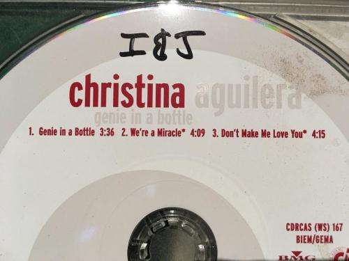 CD - Christina Aguilera - Genie In A Bottle (Single)