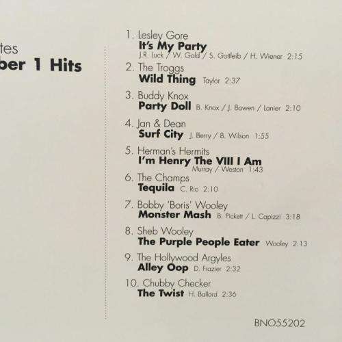 CD - Party Favorites Number 1 Hits
