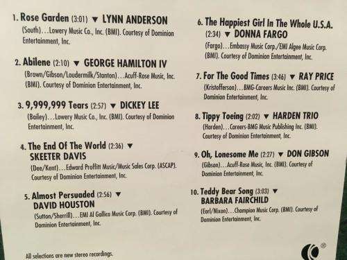 CD - Academy Of Country Music - The 101 Greatest Country Hits Vol Three: Easy Country