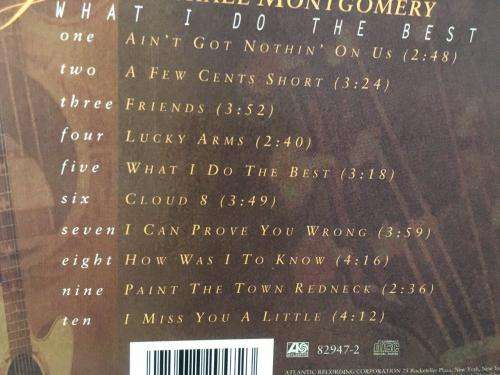 CD - John Michael Montgomery - What I Do The Best