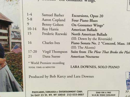 CD - Lara Downes - American Ballads