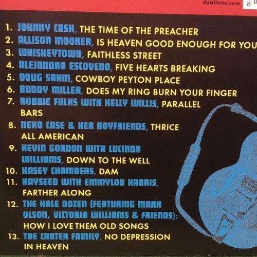 CD - No Depression - What It Sounds Like (Vol.1)