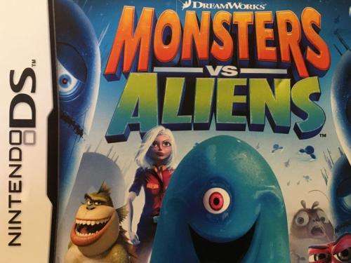 Nintendo DS - Monsters VS Aliens