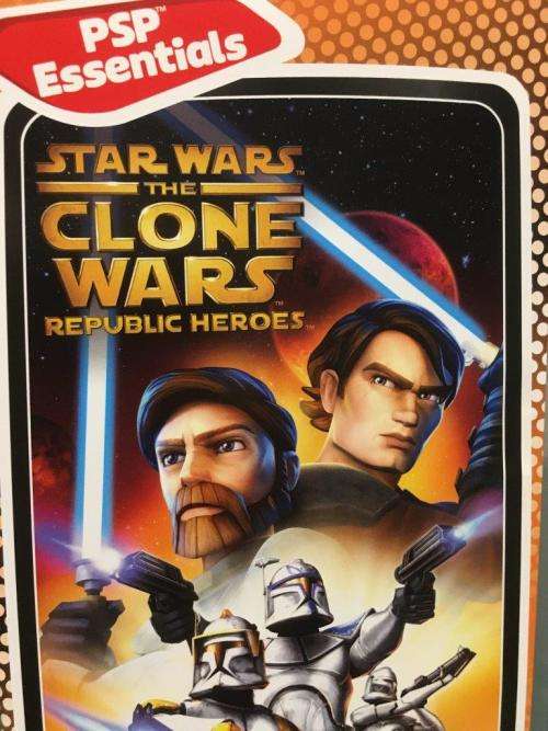 PSP - Star Wars the Clone Wars Republic Heroes - PSP Essentials