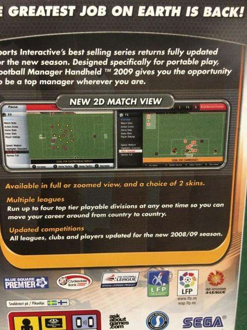 PSP - Football Manager Handheld 2009