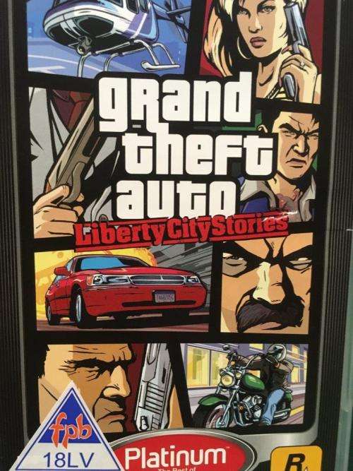 PSP - Grand Theft Auto - Liberty City Stories - Platinum