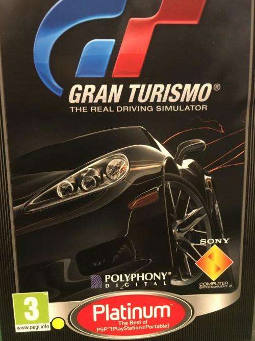 PSP - Gran Turismo - The Real Driving Simulator Platinum