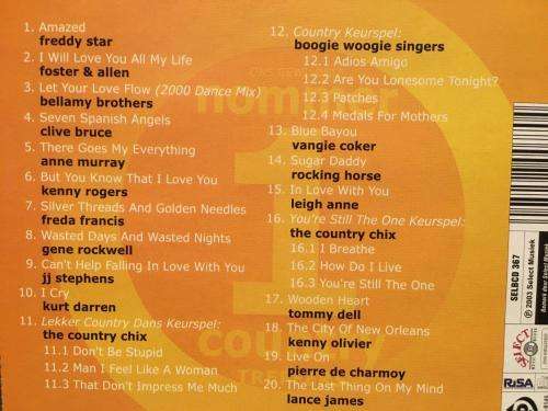 CD - Ons Gewildste Nommer 1 Country Treffers