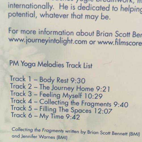 CD - P.M. Yoga Melodies