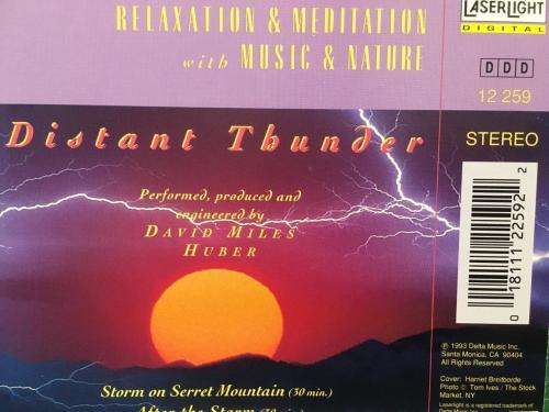 CD - Distant Thunder - Relaxation & Meditation with Music & Nature
