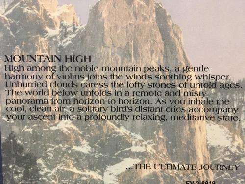 CD - Mountain High