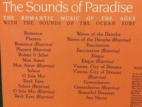 CD - The Sounds of Paradise - For Relaxation & Meditation with the Sounds of the Ocean Surf