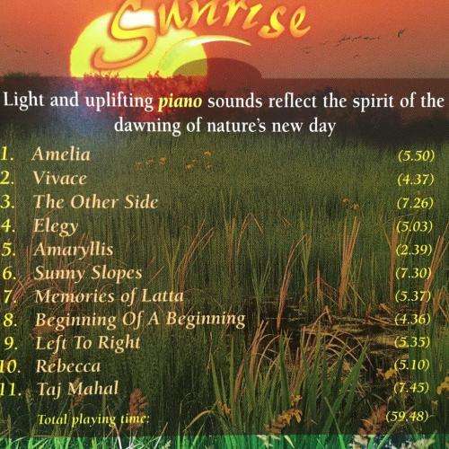 CD - Morning Sunrise - Natural Dreams Music for Relaxation