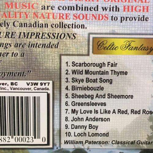 CD - Nature Impressions Volume 1