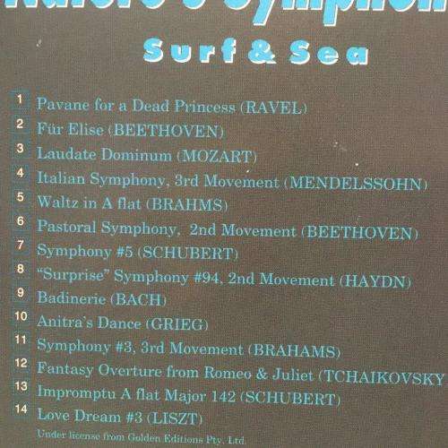 CD - Nature`s Symphonies - Surf & Sea