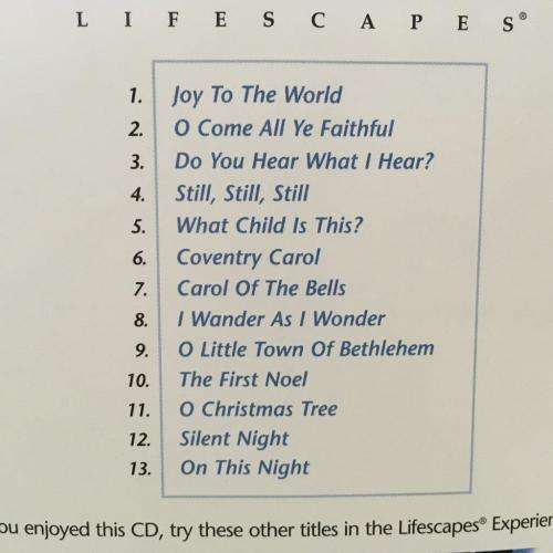 CD - Lifescapes - Calming Christmas