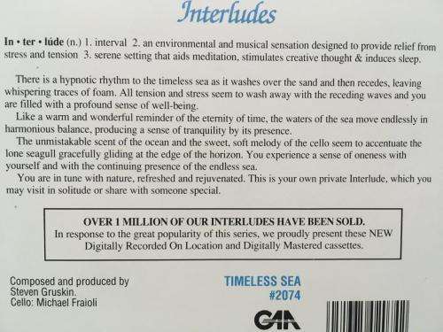 CD - Timeless Sea - Interludes