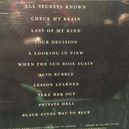 CD - Alice In Chains - Black Gives Way To Blue (New Sealed)