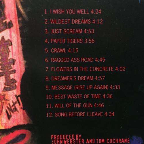CD - Tom Cochrane - Ragged Ass Road