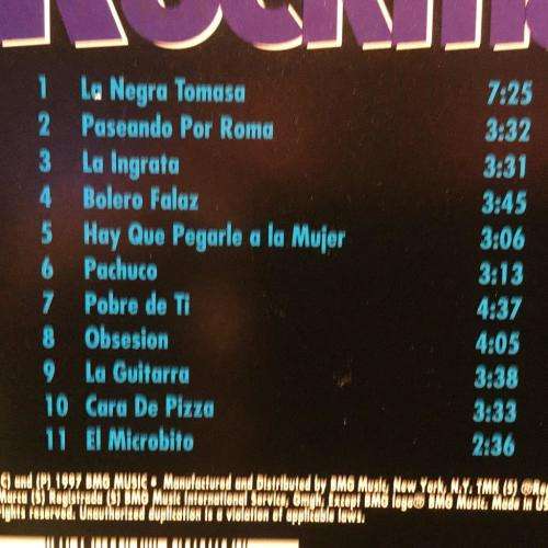 CD - Rockmania In Spanish