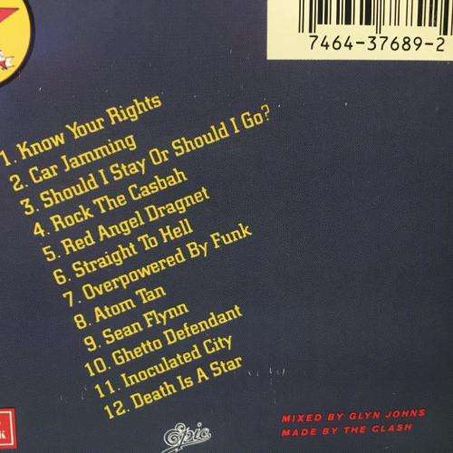 CD - The Clash - Combat Rock