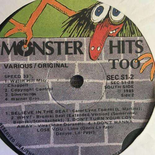 LP - Monster Hits Too