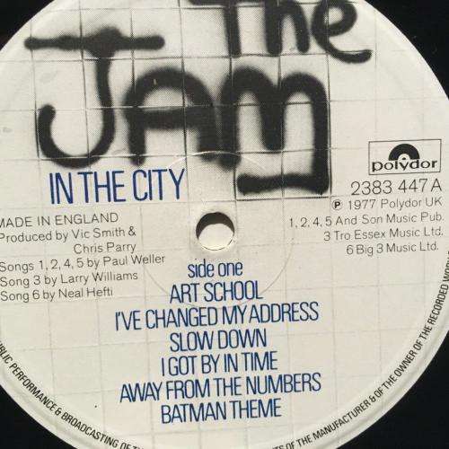 LP - The Jam - In The City