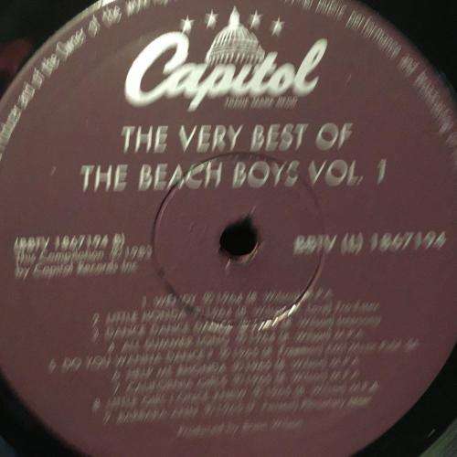 LP - Beach Boys - The Very Best of Volume 1