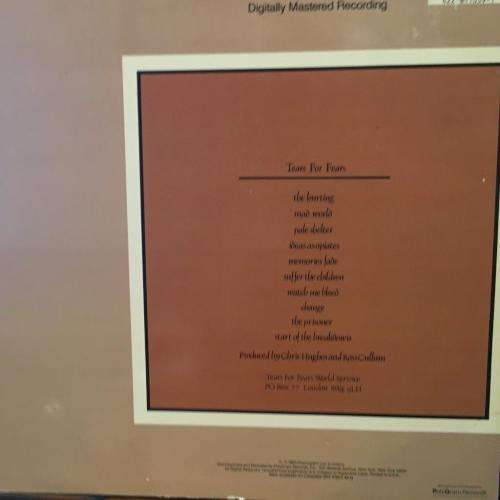 LP - Tears for Fears - The Hurting