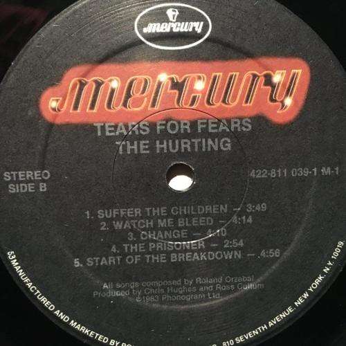 LP - Tears for Fears - The Hurting