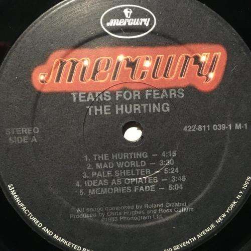 LP - Tears for Fears - The Hurting