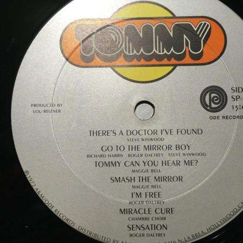 LP - Tommy - as performed by the London Symphony Orchestra
