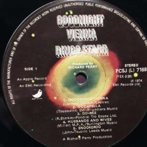 LP - Ringo Starr - Goodnight Vienna