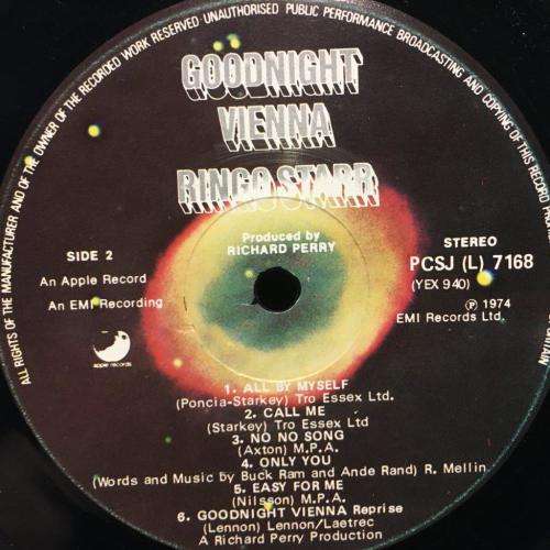 LP - Ringo Starr - Goodnight Vienna