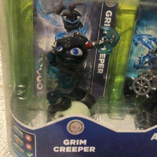 SKYLANDERS - Swap Force - Battle Pack - Grim Creeper Arkeyan Crossbow Thron Horn