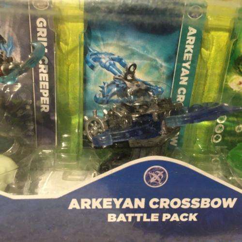 SKYLANDERS - Swap Force - Battle Pack - Grim Creeper Arkeyan Crossbow Thron Horn