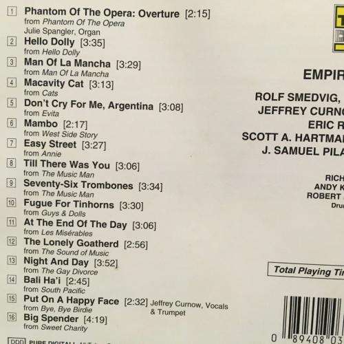 CD - Empire Brass - On Broadway
