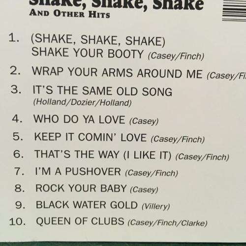 CD - KC & The Sunshine Band - Shake, Shake, Shake and Other Hits