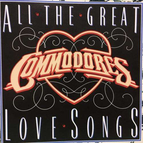 CD - Commodores - All The Great Love Songs
