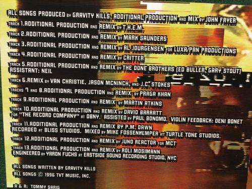 CD - Gravity Kills - Manipulated