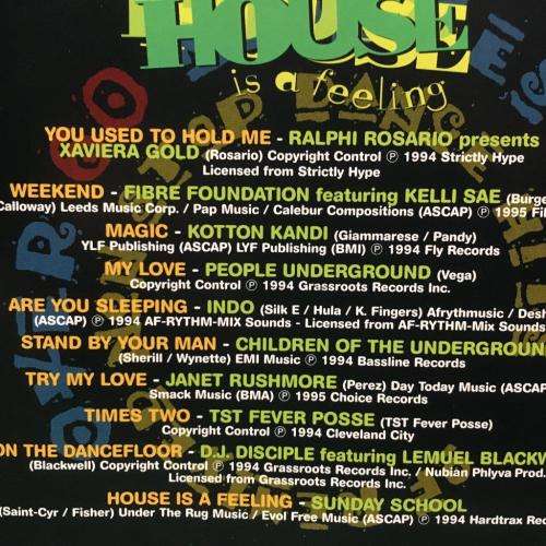 CD - House Is A Feeling